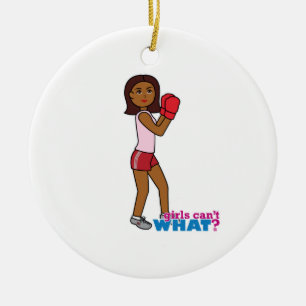 BoxGirl Keramik Ornament