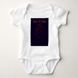 Boxgloves Fight Fan Geschenk oder Weihnachten Baby Strampler