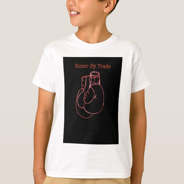 Boxgloves Fight Fan Geschenk oder Weihnachten T-Shirt (Vorderseite)