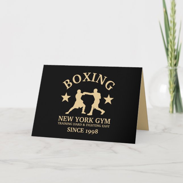 Boxgym, Pro Fighters Karte (Vorderseite)