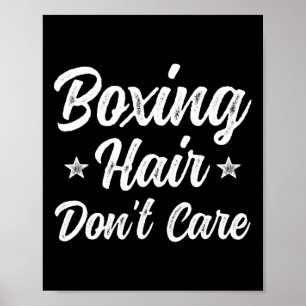 Boxhair Keine Sorge für lustiges Geschenk der Kamp Poster
