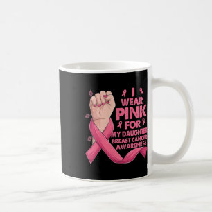 Boxhand ich trage Pink für meine Tochter Brust kan Kaffeetasse