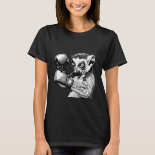 Boxhandschuh-Boxen-Lemur-Liebhaber-Kickboxen-Lusti T-Shirt