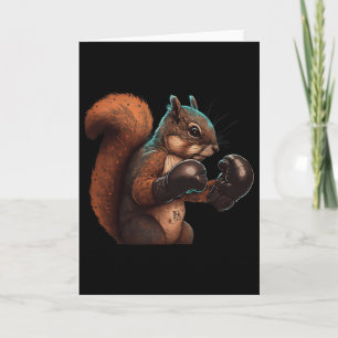 Boxhandschuh Boxer Kickboxen Mma Boxsquirrel Karte