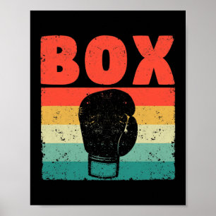 Boxhandschuh Lustige Boxhandschuhe Boxer Boxen Poster
