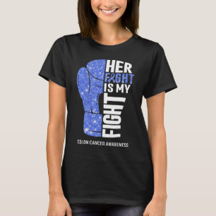 Boxhandschuhe Colon Cancer Warrior T-Shirt