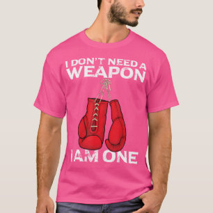 Boxhandschuhe, die ich nicht brauche. T-Shirt