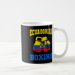 Boxhandschuhe Ecuador Pride Boxing Mens Kaffeetasse