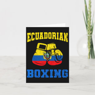 Boxhandschuhe Ecuador Pride Boxing Mens Karte