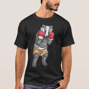 Boxhandschuhe für Badger Boxen T-Shirt