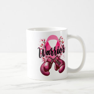 Boxhandschuhe für Krieger rosa, blühende, gespenst Kaffeetasse