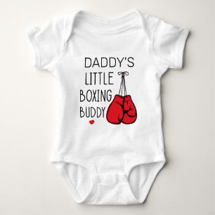 Boxhandschuhe - Kickboxing - Daddy's Boxing Buddy Baby Strampler