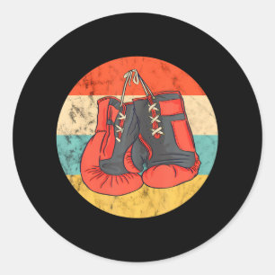 Boxhandschuhe Kickboxing MIXED MARTIAL ARTS Kickbo Runder Aufkleber