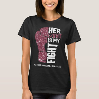 Boxhandschuhe Multiples Myelom Warrior T-Shirt