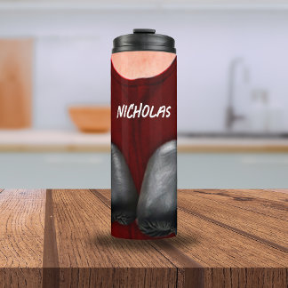 Boxhandschuhe Personalisiert Thermosbecher