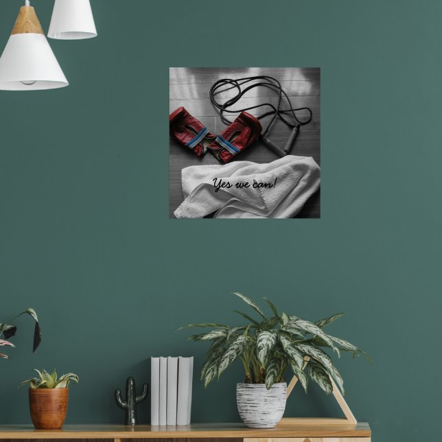 Boxhandschuhe Poster (Wohnzimmer 1)