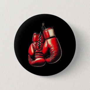 Boxhandschuhe Rotes Boxen Sport Boxen Kickboxing Button