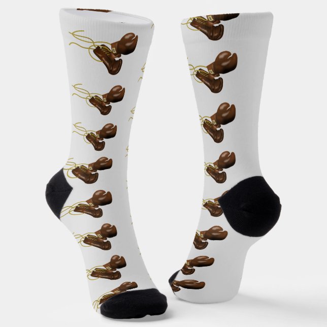 Boxhandschuhe Socken (Gewinkelt)