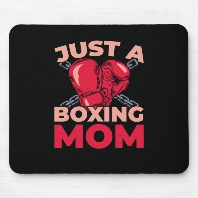 Boxhandschuhe - Sparring Nur Ein Boxer Mousepad (Vorne)