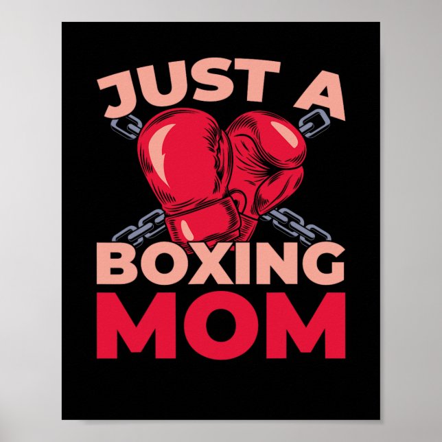 Boxhandschuhe - Sparring Nur ein Boxer Poster (Vorne)