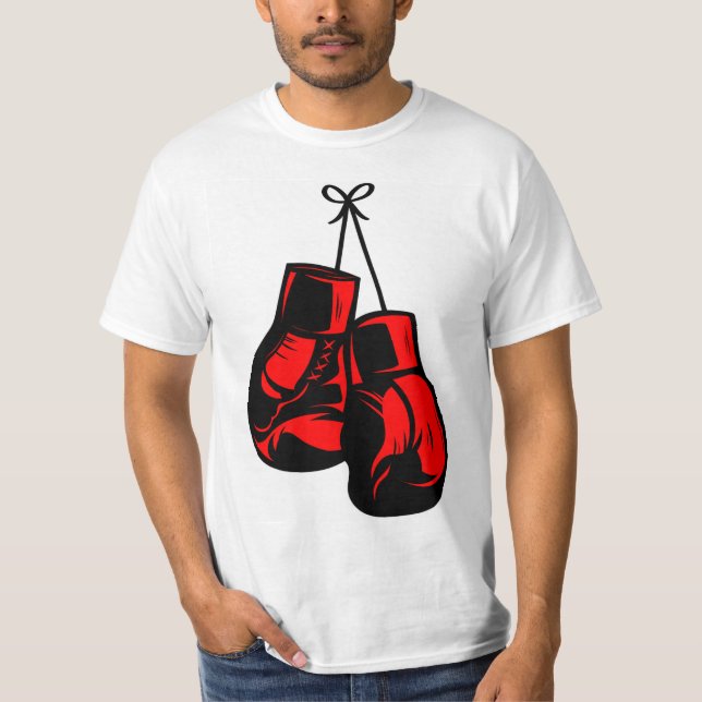 Boxhandschuhe T - Shirt (Vorderseite)