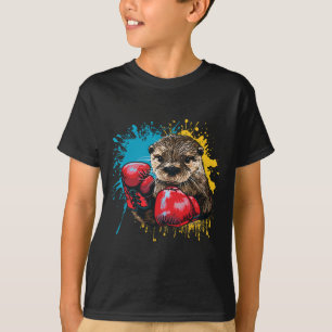 Boxhandschuhliebhaber Boxhandschuhe Kickboxen Lust T-Shirt