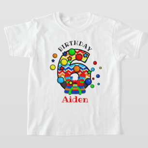 Boxhouse Sechste Geburtstagsfeier Shirt Burg