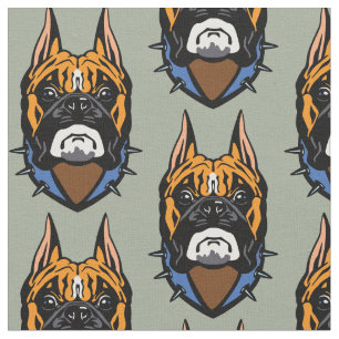 Boxhund Stoff