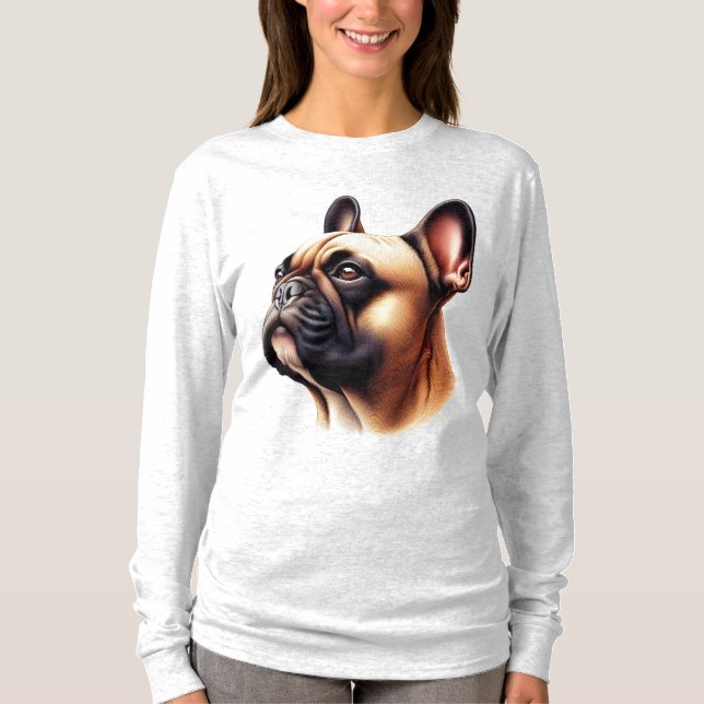 Boxhundeprofil T-Shirt (Vorderseite)