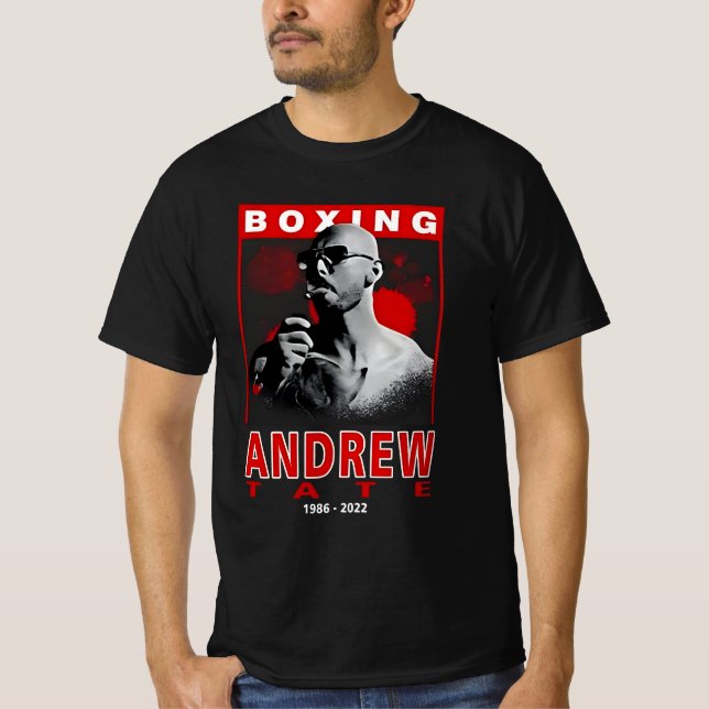 Boxing Andrew Tate T-Shirt (Vorderseite)