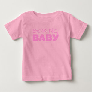 Boxing Baby Girl Wear T-shirt