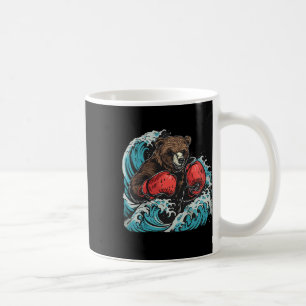 Boxing Bär Liebhaber Boxhandschuhe Kickboxen Lusti Kaffeetasse