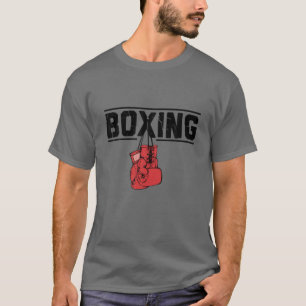 Boxing Boxing Champ Vintage Handschuhe Boxer Gesch T-Shirt