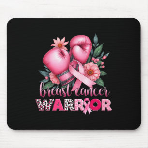 Boxing Brustkrebs Krieger rosa Brustkrebs Aw Mousepad