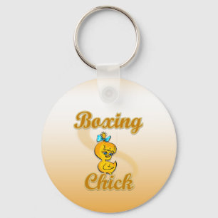 Boxing Chick Schlüsselanhänger