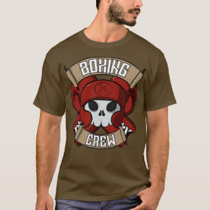 Boxing Crew Jolly Pirate Red Corner T-Shirt
