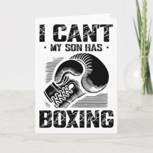 Boxing Day Liebe Boxing Training Coach Fighter 4 Karte