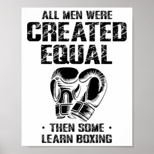 Boxing Day Liebt Boxen Training Coach Kämpfer Poster