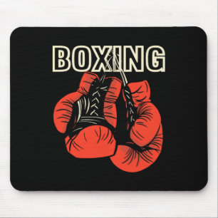 Boxing Design Boxing Boxing Gloves Martial Artist Mousepad