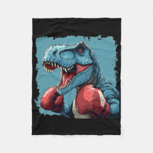 Boxing Dinosaurier Kostüm für Sport Boxer Liebhabe Fleecedecke
