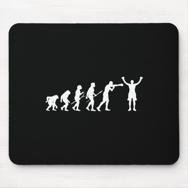 Boxing Evolution - Boxing Lover Boxer Kickboxing F Mousepad (Vorne)