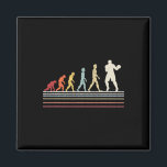 Boxing Evolution Funny Boxer Gift Retro Vintage Bo Magnet<br><div class="desc">Boxing Evolution Funny Boxer Gift Retro Vintage Boxing</div>