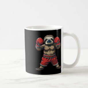 Boxing Faultier Liebhaber Boxhandschuhe Kickboxen Kaffeetasse