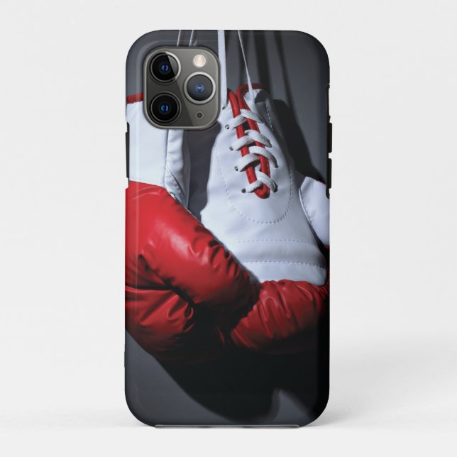 Boxing Gloves Case-Mate iPhone Hülle (Rückseite)