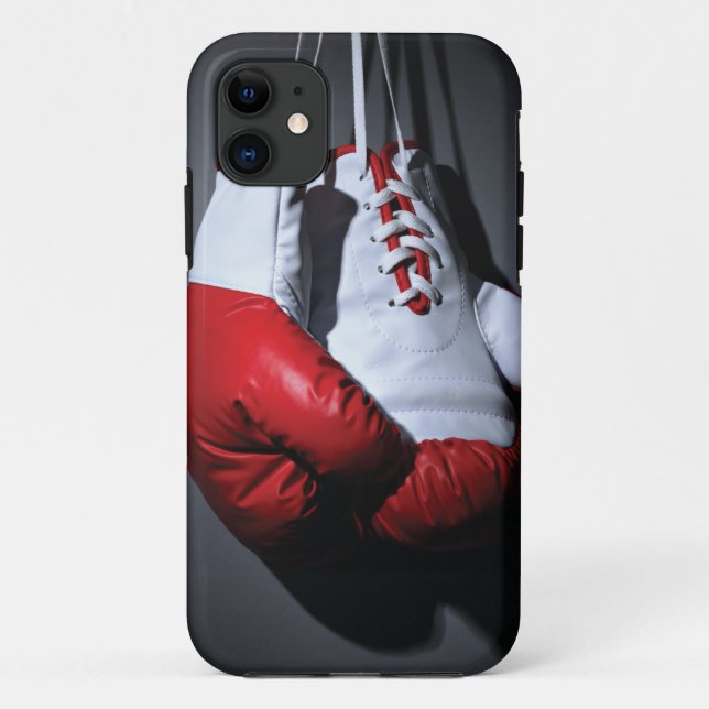 Boxing Gloves Case-Mate iPhone Hülle (Rückseite)