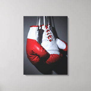 Boxing gloves leinwanddruck