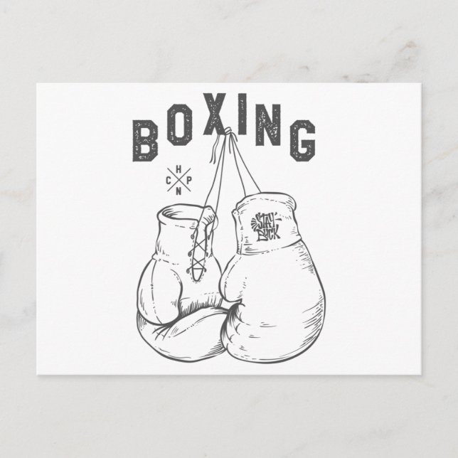 Boxing Gloves Postkarte (Vorderseite)