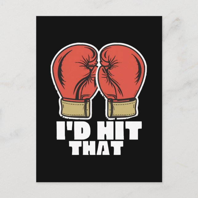 Boxing Gloves Postkarte (Vorderseite)