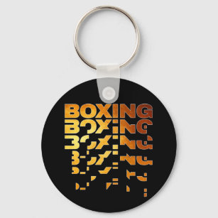 Boxing Graphic Art - Boxer Schlüsselanhänger