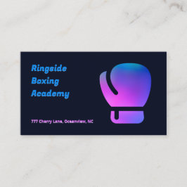 Boxing Gym QR Visitenkarte